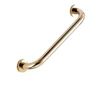 NRBMZYEN Maniglioni per Doccia e Bagno, Barra di Sicurezza per Doccia e Vasca da Bagno, Maniglia in Ottone Dorato da 30cm/40cm/50cm, Maniglione da Bagno con Impugnatura Antiscivolo (50cm Oro)