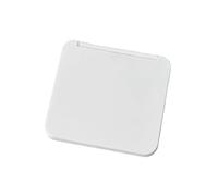 NRBMZYEN Mini specchio per il trucco a due lati, da donna, portatile, carino e portatile, mini specchio quadrato per il trucco a 2 facce, multiplo (bianco)