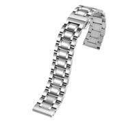 NRERDMT Cinturino in acciaio inossidabile compatibile con qualsiasi cinturino for orologio da polso da 16 mm, 17 mm, 18 mm, 19 mm, 20 mm, 21 mm, 22 mm, 23 mm, 24 mm.(Silver,24mm)