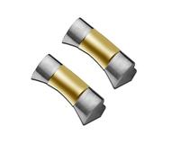NRERDMT Cinturino in gomma con estremità curva in metallo compatibile con cinturino for orologio Tudor Biwan Black Bay M79230R M79363N serie 20 mm 21 mm 22 mm(Silver gold,22mm-width)
