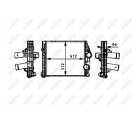 NRF 30211 Intercooler
