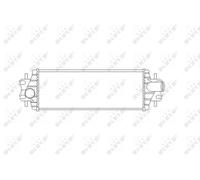 NRF 30876 Intercooler per NISSAN,OPEL,RENAULT,VAUXHALL