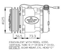 NRF Compressore aria condizionata 32802