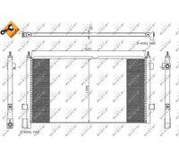 NRF 35591 Condensatore, Climatizzatore per VOLVO