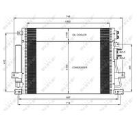 Condensatore, climatizzatore EASY FIT NRF 35966