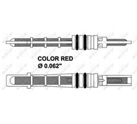 NRF 38208 Valvola ad espansione, Climatizzatore per FORD