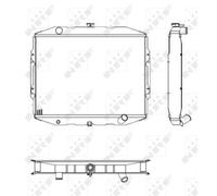 Radiatore, raffreddamento motore NRF 504125