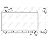 Radiatore Alette di raffreddamento saldate 53275 NRF per TOYOTA RAV 4 I