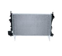 Radiatore Alette di raffreddamento saldate 58203 NRF per SAAB OPEL CADILLAC