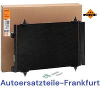NRF Condensatore climatizzatore 35610 525x360x12 mm con essiccatore R 134a alluminio