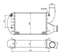 NRF Intercooler per Fiat Brava Bravo Marea