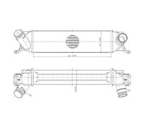 NRF Intercooler Per Hyundai H-1