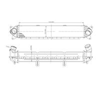 NRF Intercooler per Hyundai I30 Kia Ceed Proceed Xceed