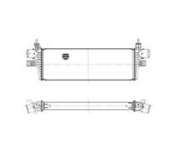 NRF Intercooler per Toyota Fortuner Hilux