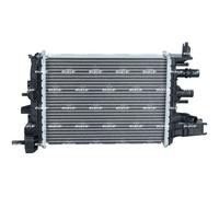 NRF Radiatore Acqua Alluminio per Dacia Dokker 1.5 Blu DCI 95 Lodgy