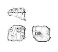 NRF Serbatoio Compensatore Liquido Refrigerante per Audi Q7 Porsche Cayenne VW