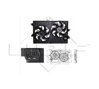 NRF Ventola Del Radiatore per Ford