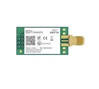 nRF24L01 Modulo Wireless PA+LNA 2,4GHz 5 km SPI Dip SMA-K Antenna Ricetrasmettitore Wireless RF Modulo Data Trasmettitore e Ricevitore per dispositivi VR, Telecomando Domestico