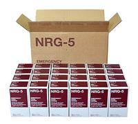 NRG-5 Razione di cibo di emergenza, 1 cartone con 24 confezioni da 500 g (9 pacchetti)