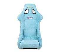 NRG Innovations NRG-FRP-302TEAL-ULTRA Sedile da corsa con sedile posteriore fisso Prisma con staffa di montaggio inferiore, sedile color foglia di tè/retro in fiocchi d'oro, 61 cm L x 91,4 cm H x 45,7