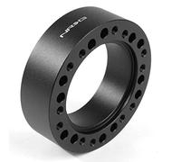 NRG Innovations Steering Wheel Universal 1" Spacer, 6061 Aluminum Hub Extension Spacer w/Horn Space, 6x70mm and 6x74mm Bolt Patterns, Black, NRG-SRK-510BK