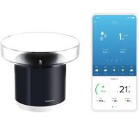 NRG01-WW Pluviometro Wireless per La Stazione Meteo, Nero