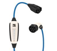 NRGkick 16A 10m Pure, Mobile Wallbox 11kW - Stazione di Ricarica Portatile 16A per Auto elettriche, Compatibile con Tutti i Veicoli EV