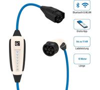 NRGkick 16A 10m Pure, Mobile Wallbox 11kW - Stazione di Ricarica Portatile 16A per Auto elettriche, Compatibile con Tutti i Veicoli EV
