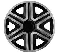 NRM Action - Set di 4 copricerchi universali per auto (grafite/nero, 14")