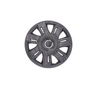 NRM Copricerchi Supernova Coprimozzi Set completo 4 elementi (Grattiffe laccato, 15")