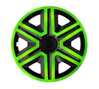 NRM Copricerchio 14'' Action Doublecolor Verde-Nero - 1 pezzo