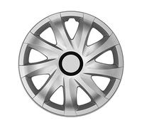 NRM KANDO Copricerchi Universali , Argento, 16 pollici, set 4 pezzi