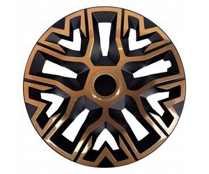 NRM The Best Bicolor 15' Coprimozzi rame/nero - set 4