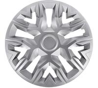 NRM Copricerchi The Best Silver 16 pollici per cerchioni in acciaio Set da 4 pezzi Argento