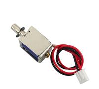 NRMGMGT Mini elettromagnete a spinta e trazione DC 12 V corsa bobina magnetica solenoide magnete retrattile elettrico 4 mm piccolo elettromagnete