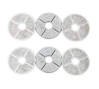 NRP Premium Pet Fountain Filtro dell'acqua di ricambio per fontana di fiori CATIT | DOGIT Zeus Dog Fountain 6-Pack