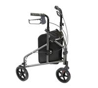 NRS 3 ruote Alumnium Rollator Argento