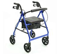 NRS Healthcare a-series 4-wheel rollator, girello - blu