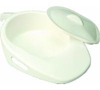 Nrs Healthcare M35896 Padella per Fratture, Bianca con Coperchio