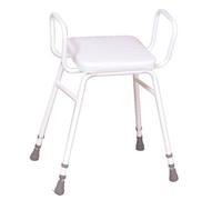 NRS Healthcare Nottingham Rehab Supplies (NRS) Malvern - Sedia per doccia con braccioli, ad altezza regolabile