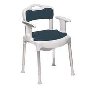 NRS Healthcare Swift Sedia WC Utilizzabile Anche come Sedia per Doccia