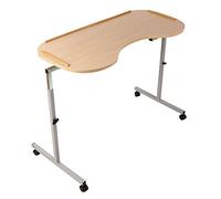 NRS Healthcare Tavolino Sagomato Ricurvo, Regolabile, per Utilizzo a Incastro su Letto/Sedia