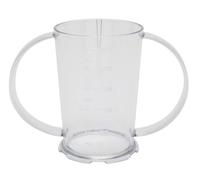 NRS Sanità M79437 Miscellanea prime cure mediche Attrezzature Laureato 2 Maniglie Trasparente