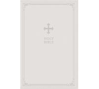 NRSV Catholic Edition Gift Bible, White Leathersoft (Comfort Print, Holy