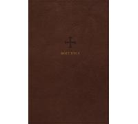 NRSV Large Print Standard Catholic Bible, Brown Leatherso (Rilegato in ecopelle)