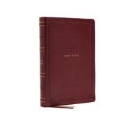NRSV Large Print Standard Catholic Bible, Red Leathersoft (Rilegato in ecopelle)