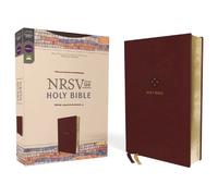 NRSVue, Holy Bible, Leathersoft, Burgundy, Comfort Print (Rilegato in ecopelle)