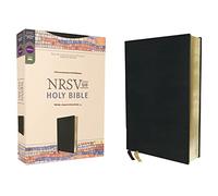 Nrsvue, Holy Bible, Leathersoft, Black, Comfort Print by Zondervan