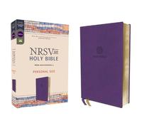 Nrsvue, Holy Bible, Personal Size, Leathersoft, Purple, Comfort Print