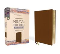 NRSVue, Holy Bible with Apocrypha, Leathersoft, Brown, Co (Rilegato in ecopelle)